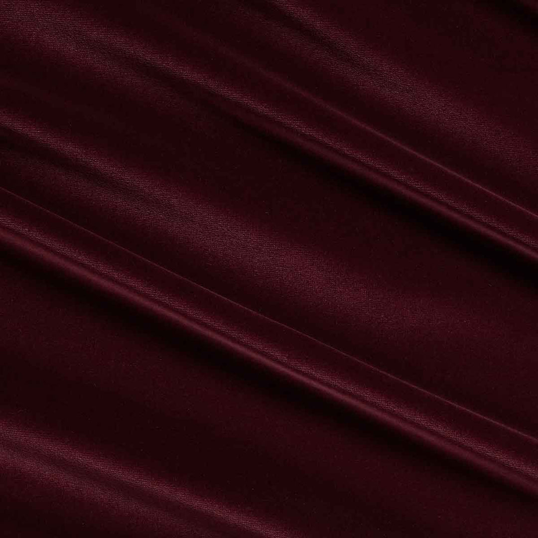 Beauchamp Velvet Bordeaux Fabric