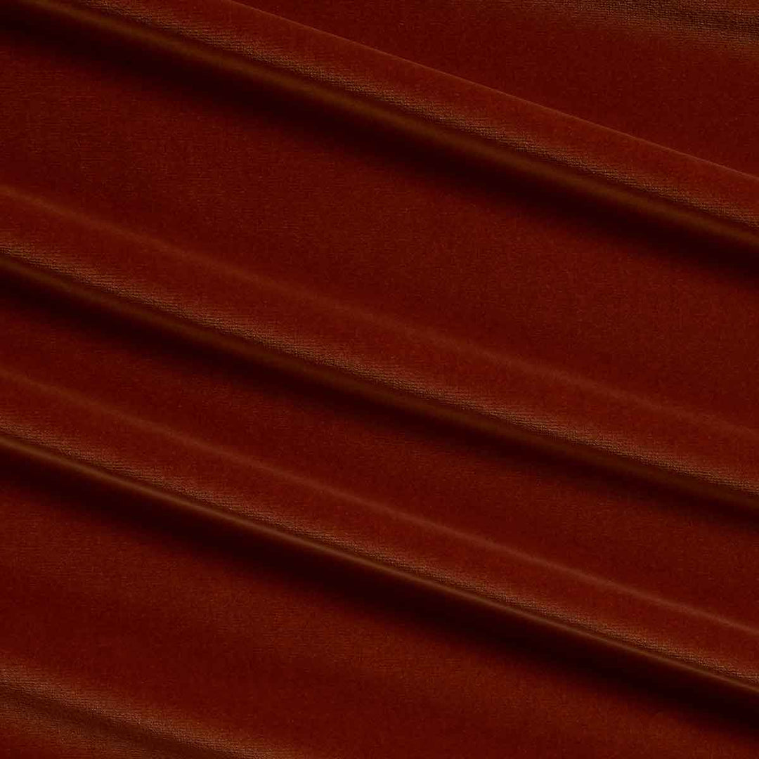 Beauchamp Velvet Tabasco Fabric