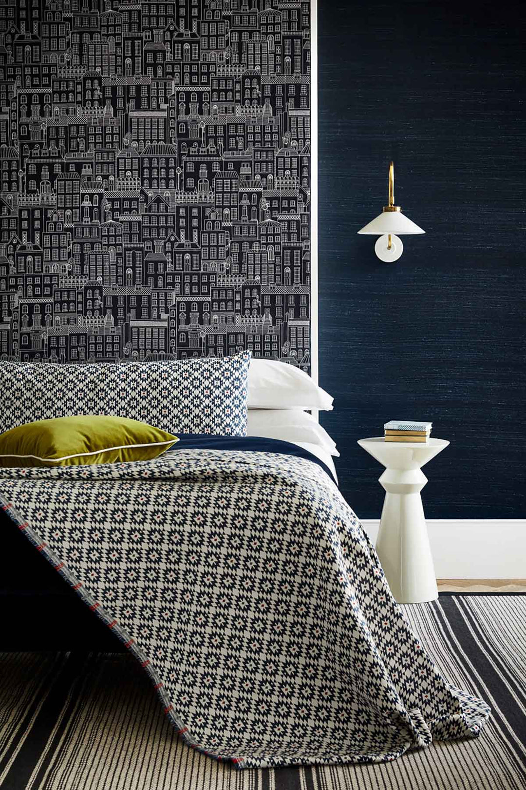 Berkeley Square Navy Fabric