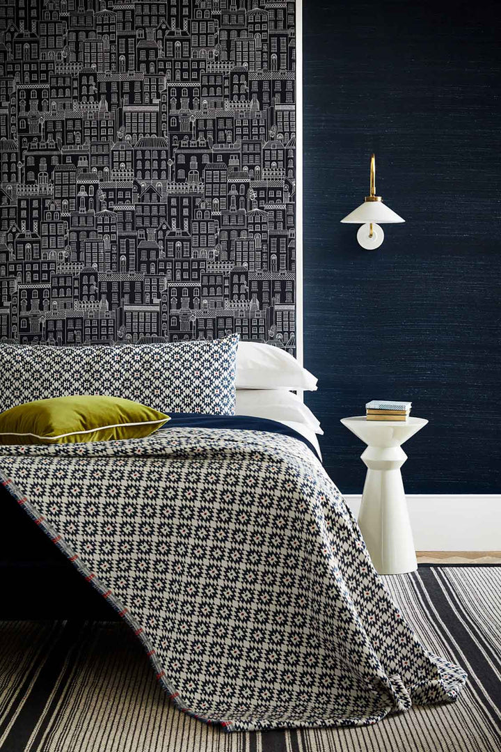 Berkeley Square Navy Fabric