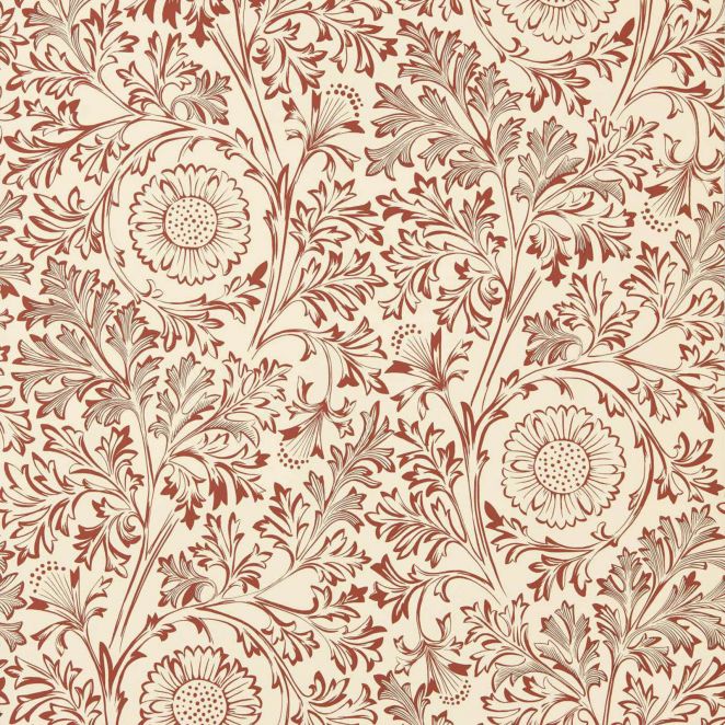 Chamomile Flax & Madder Wallpaper