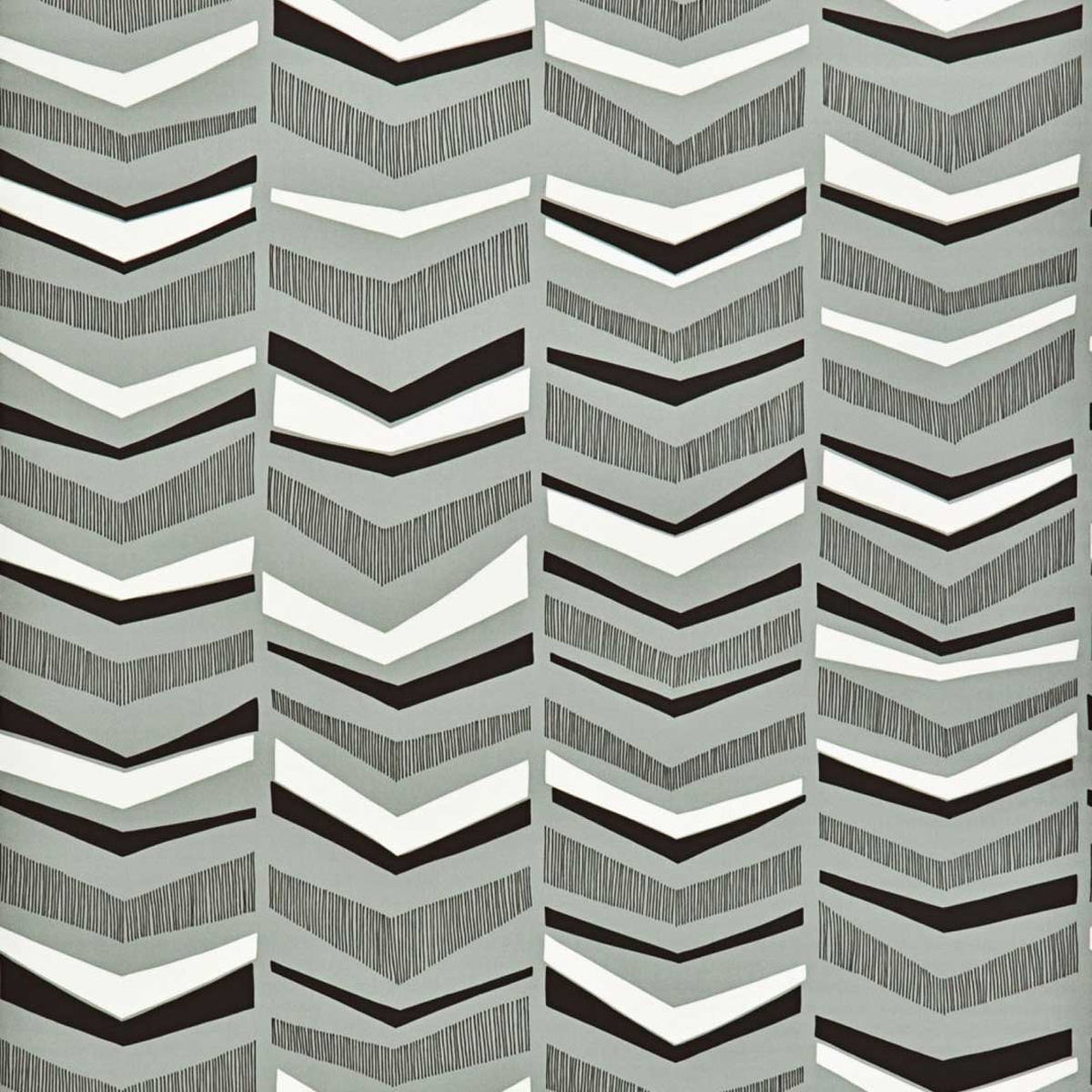 MissPrint Chevron Wallpaper | Greystone | MISP1105