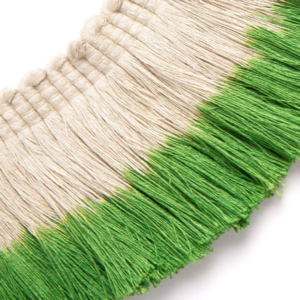 Ombre Fringe Green Passementerie