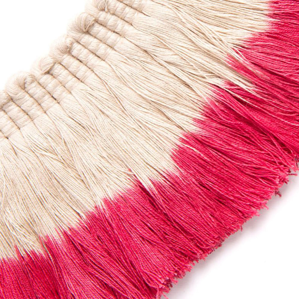 Ombre Fringe Hot Pink Passementerie