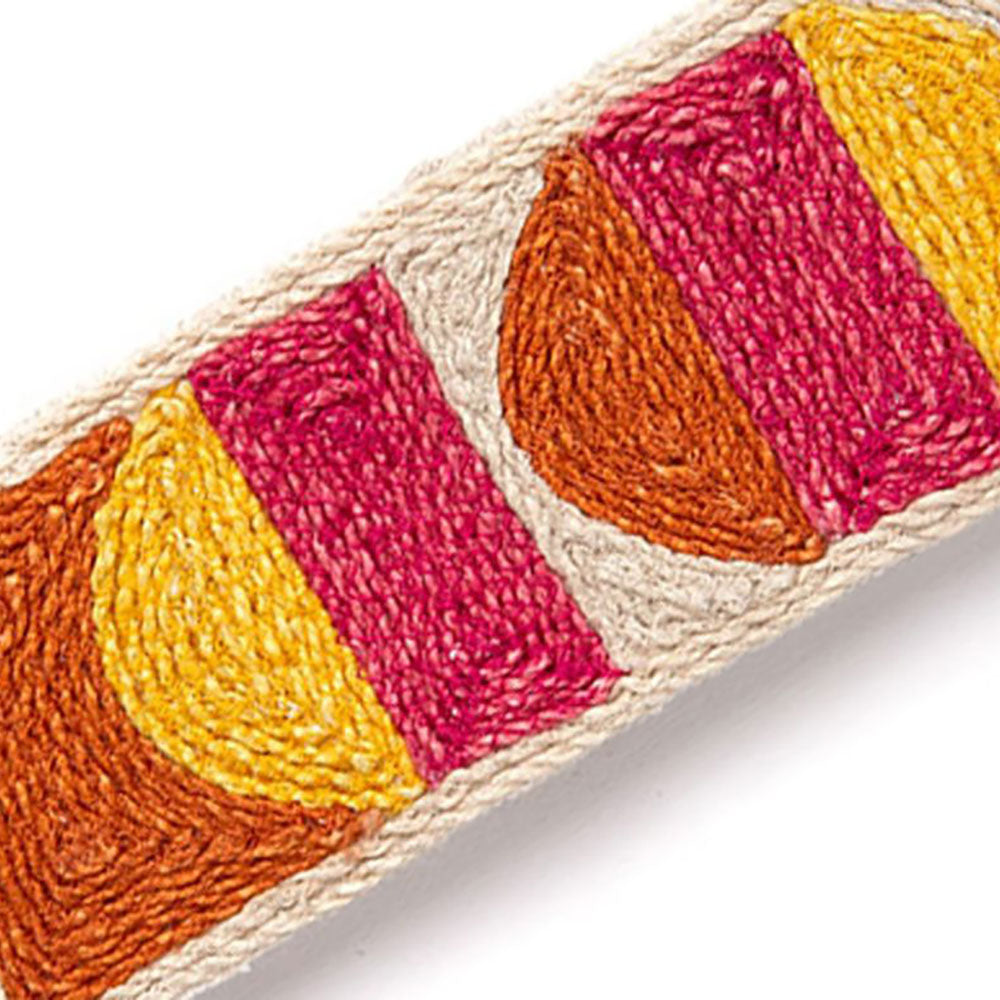 Pop Art Border Orange Passementerie