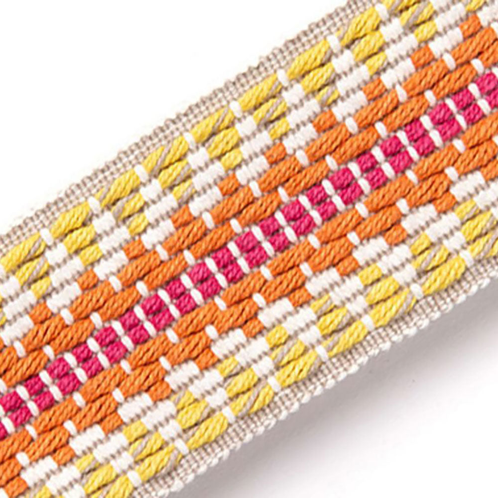 Railroad Border Orange Passementerie