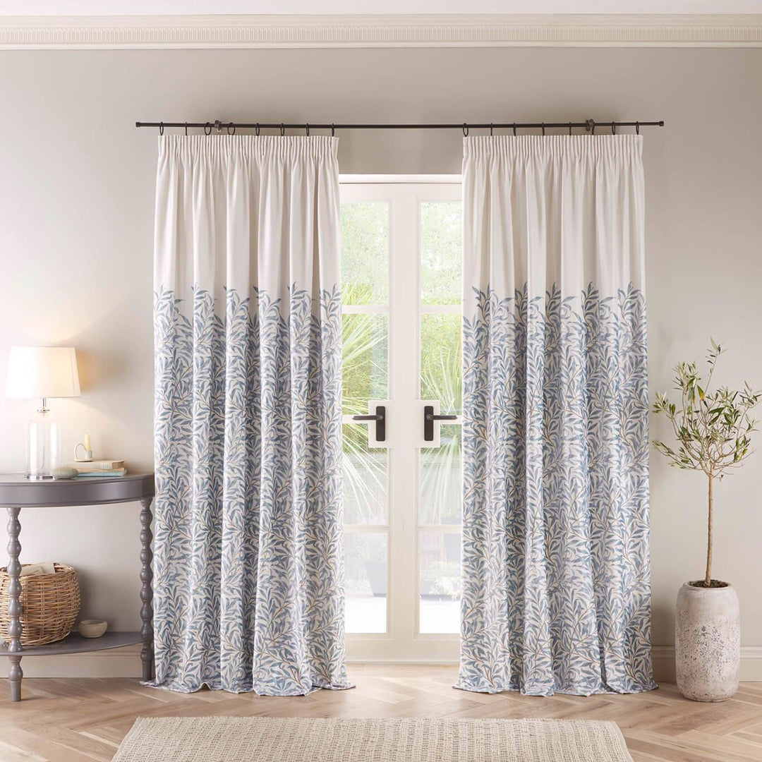 Willow Boughs Mineral Ready Made Curtains