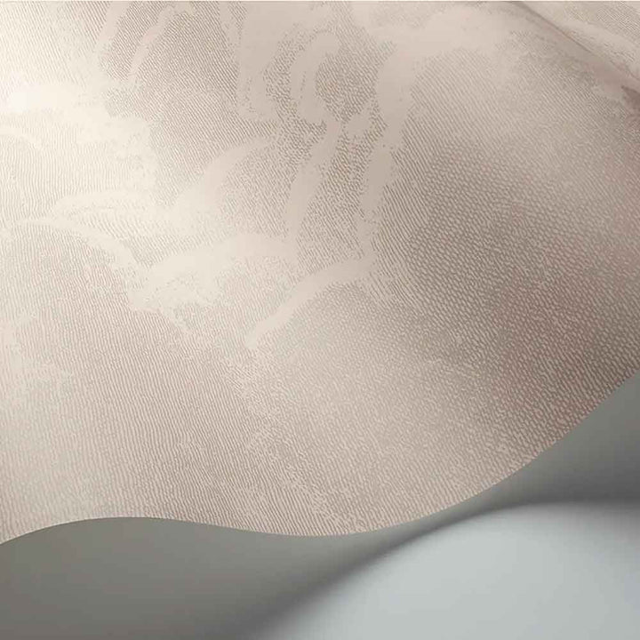 Cole & Son Nuvolette Wallpaper | 114/28056 | displays an unrolled wallpaper highlighting the cloud formation pattern with a complementary cream background