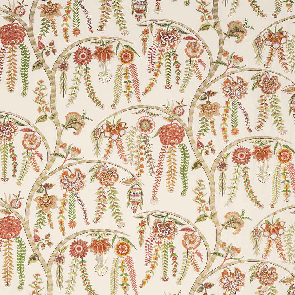 Alvita Red & Green Fabric