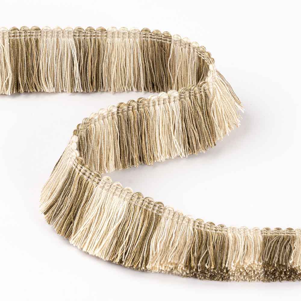 Cut Ruche Beige Passementerie