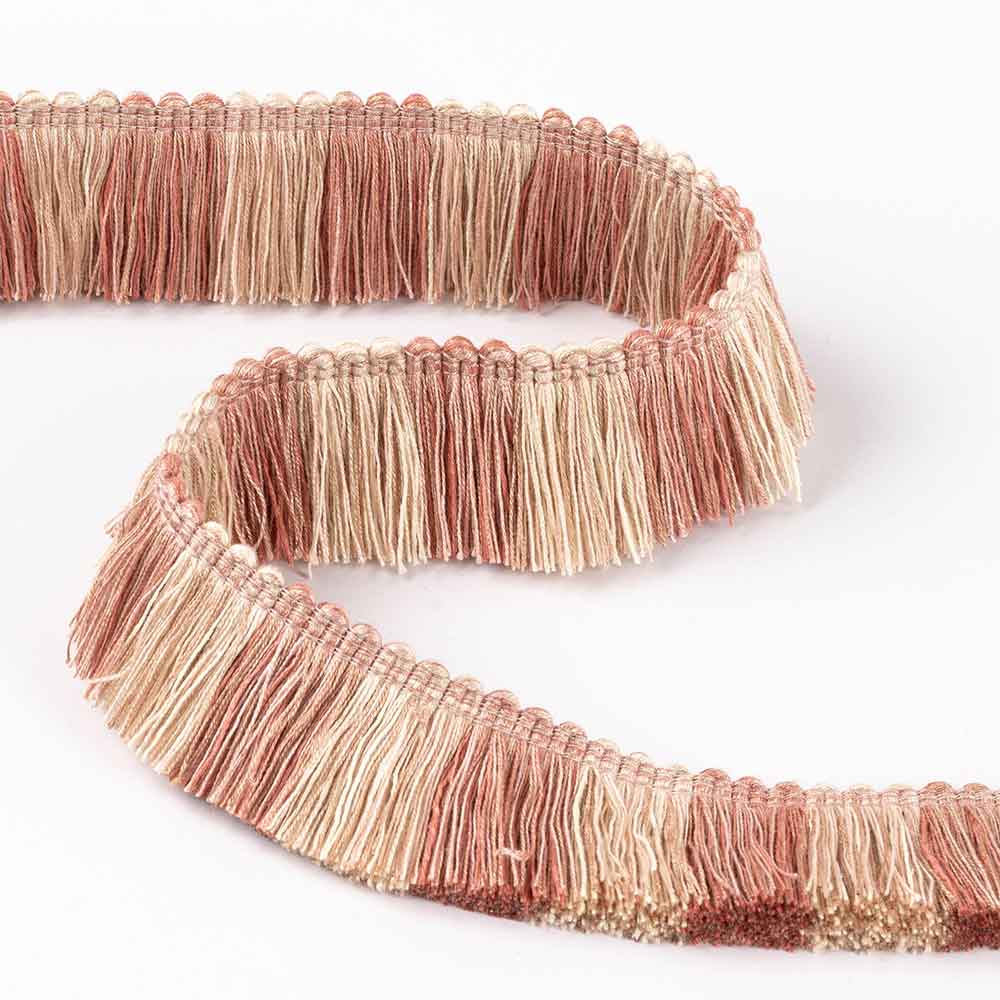 Cut Ruche Old Pink Passementerie