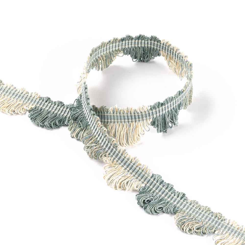 Fan Edge Old Blue Passementerie