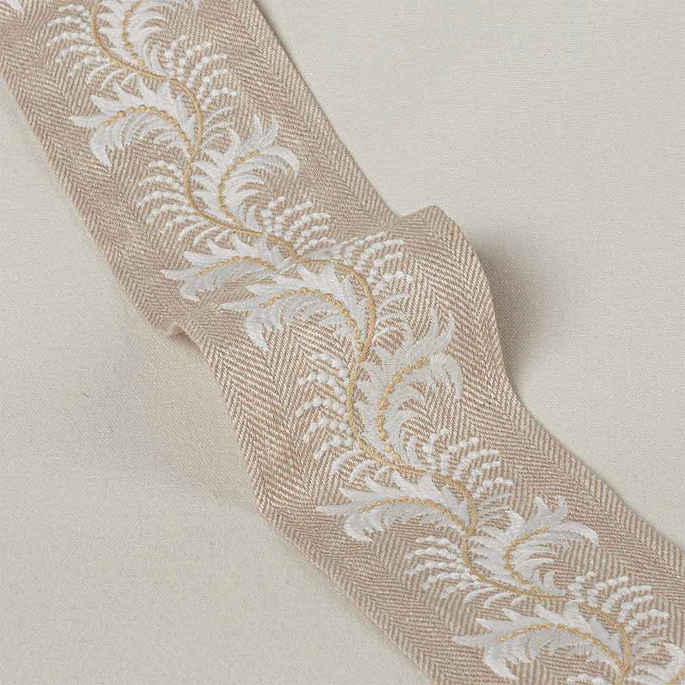 Feather Braid Beige Passementerie