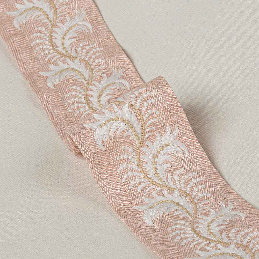 Feather Braid Pink Passementerie