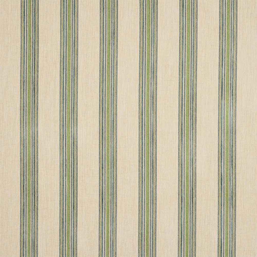 Gilbert Stripe Green Fabric