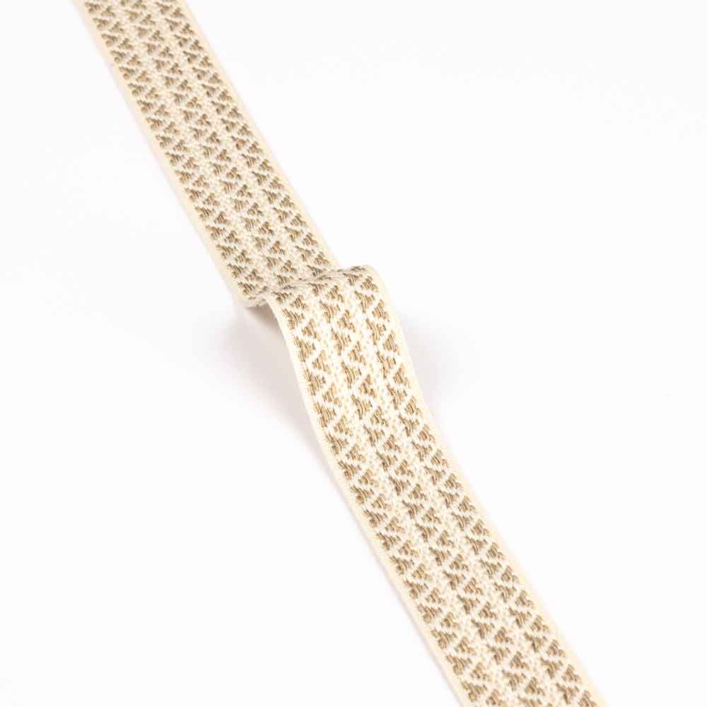 Herringbone Tape Beige Passementerie