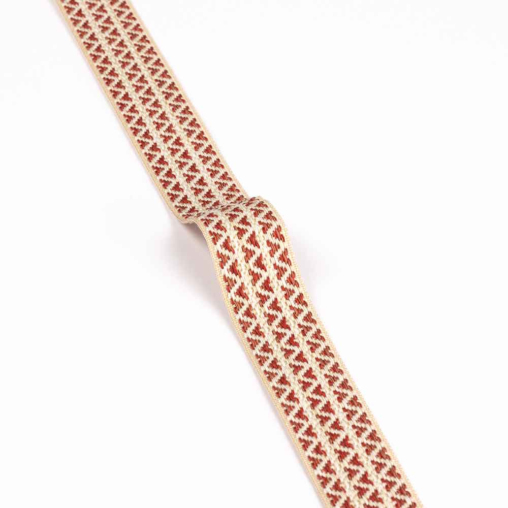 Herringbone Tape Tomato Passementerie