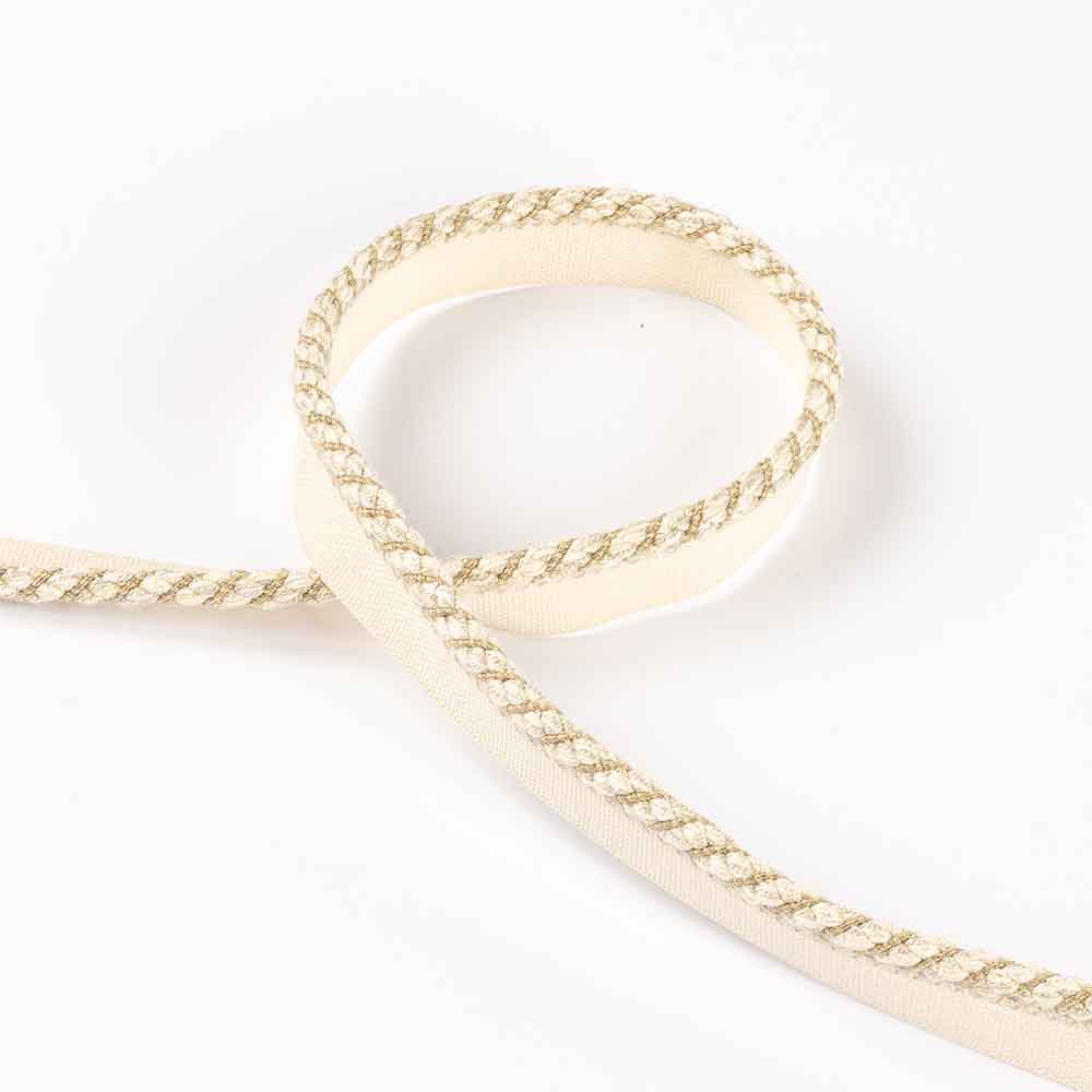 Narrow Rope Beige Passementerie