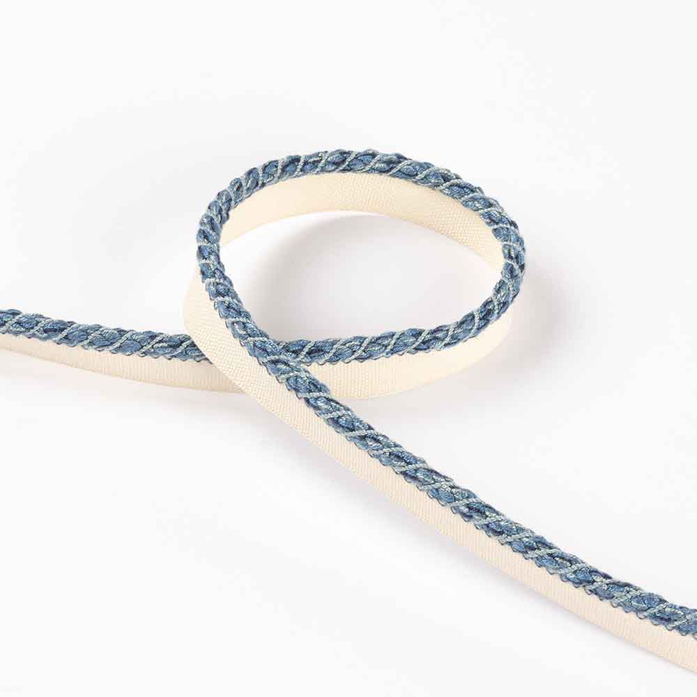 Narrow Rope Blue Passementerie