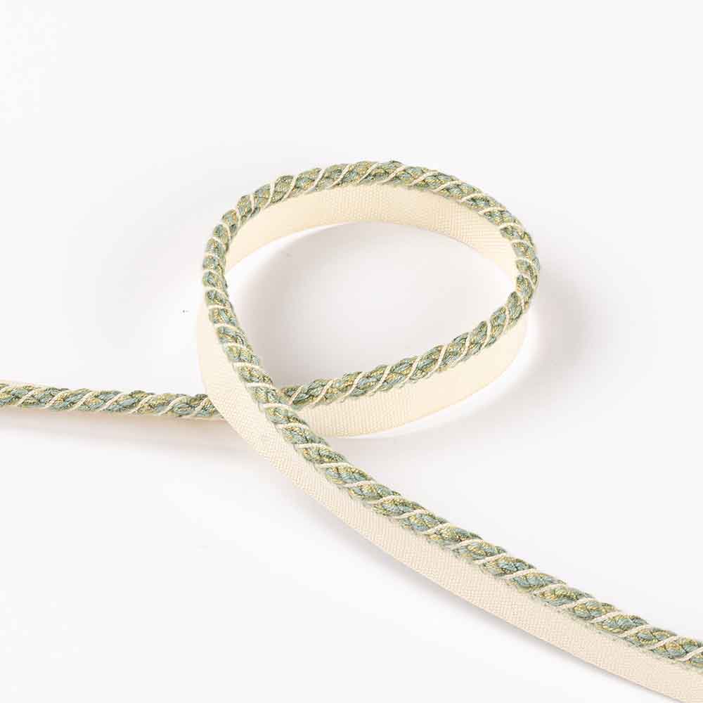 Narrow Rope Green Passementerie