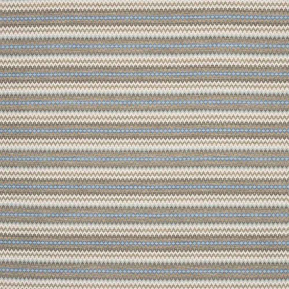 Redcoat Stripe Blue & Stone Fabric