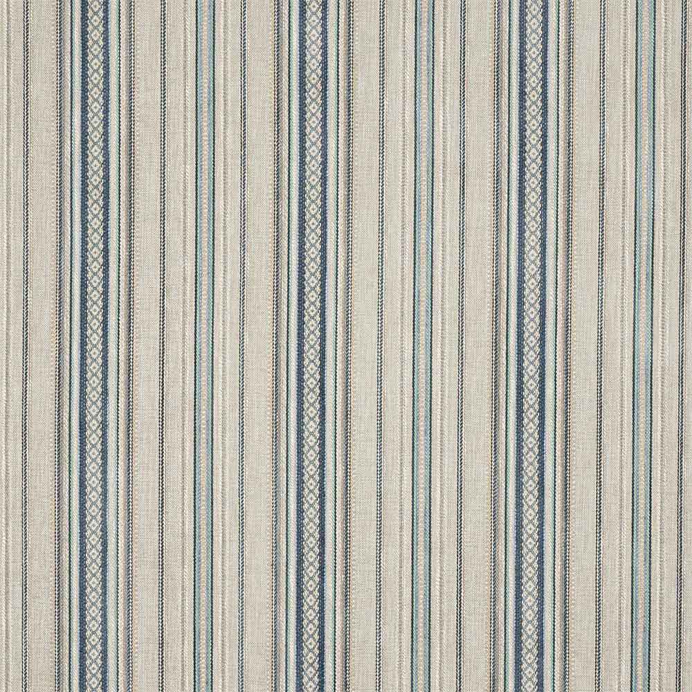 Ridgeway Stripe Blue Fabric