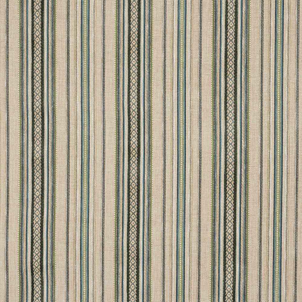 Ridgeway Stripe Teal Fabric