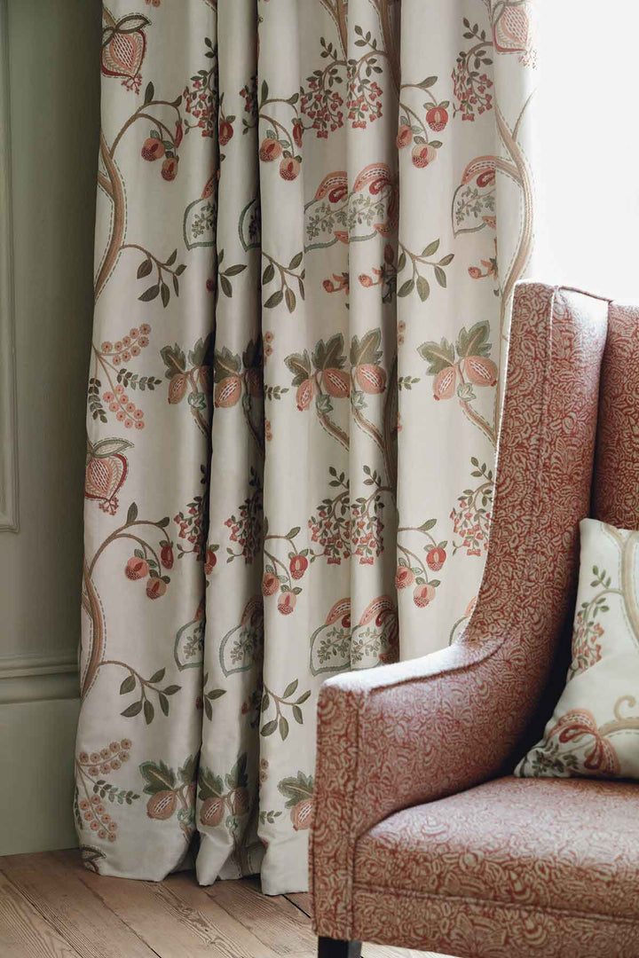 Elizabeth Terracotta Fabric