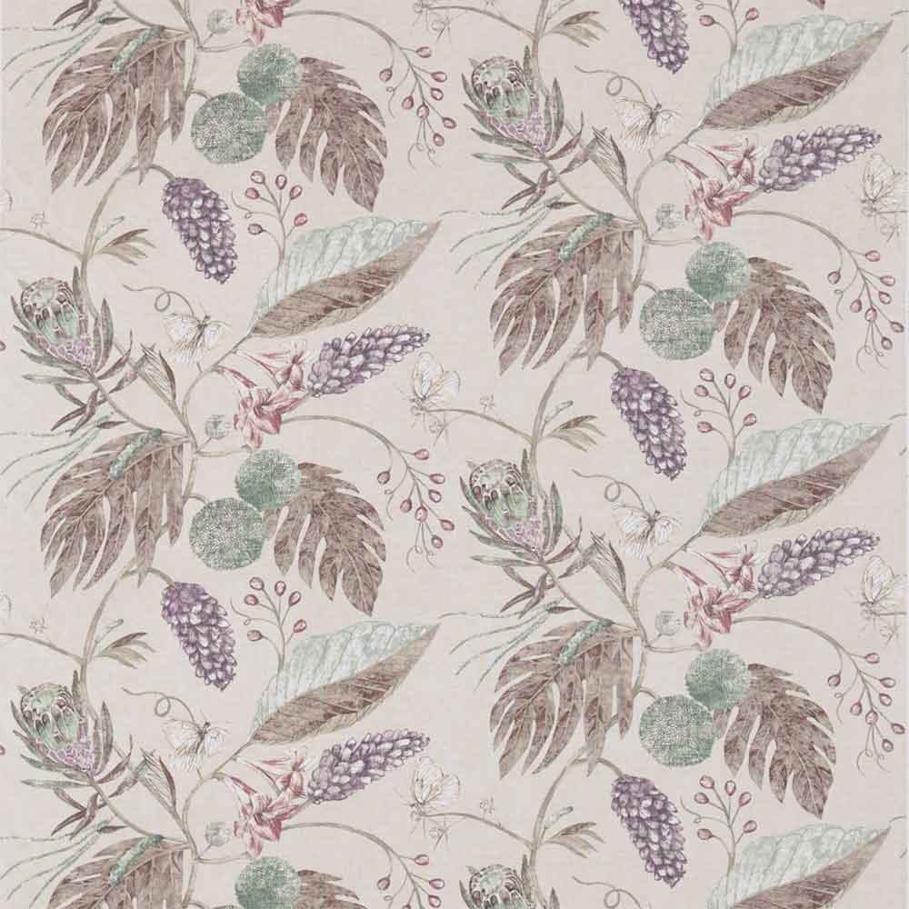 Amborella Heather & Linen Fabric