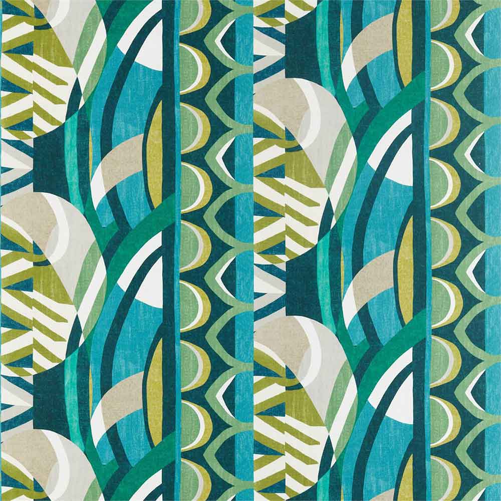 Atelier Emerald & Zest & Marine Fabric