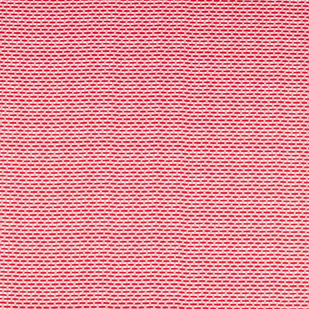 Basket Weave Coral & Rose Fabric