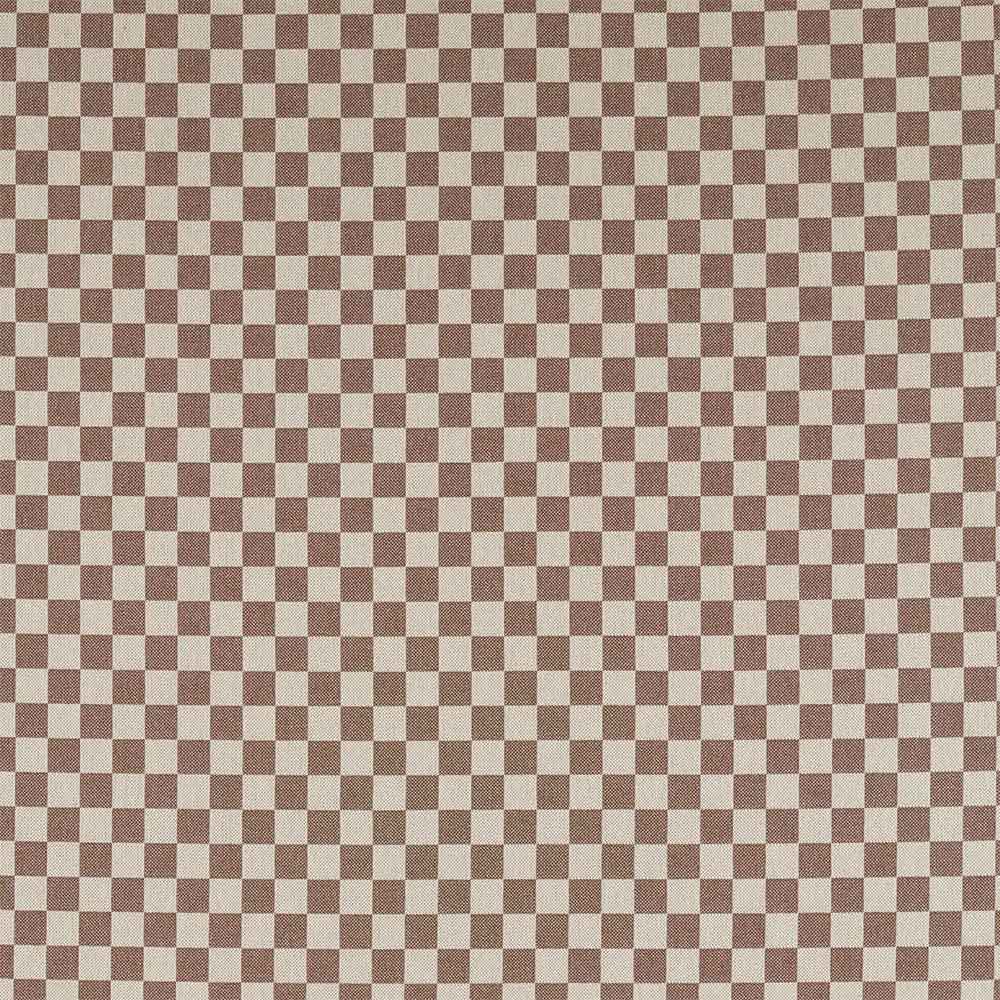 Blenets Check Mini Chocolate Fabric