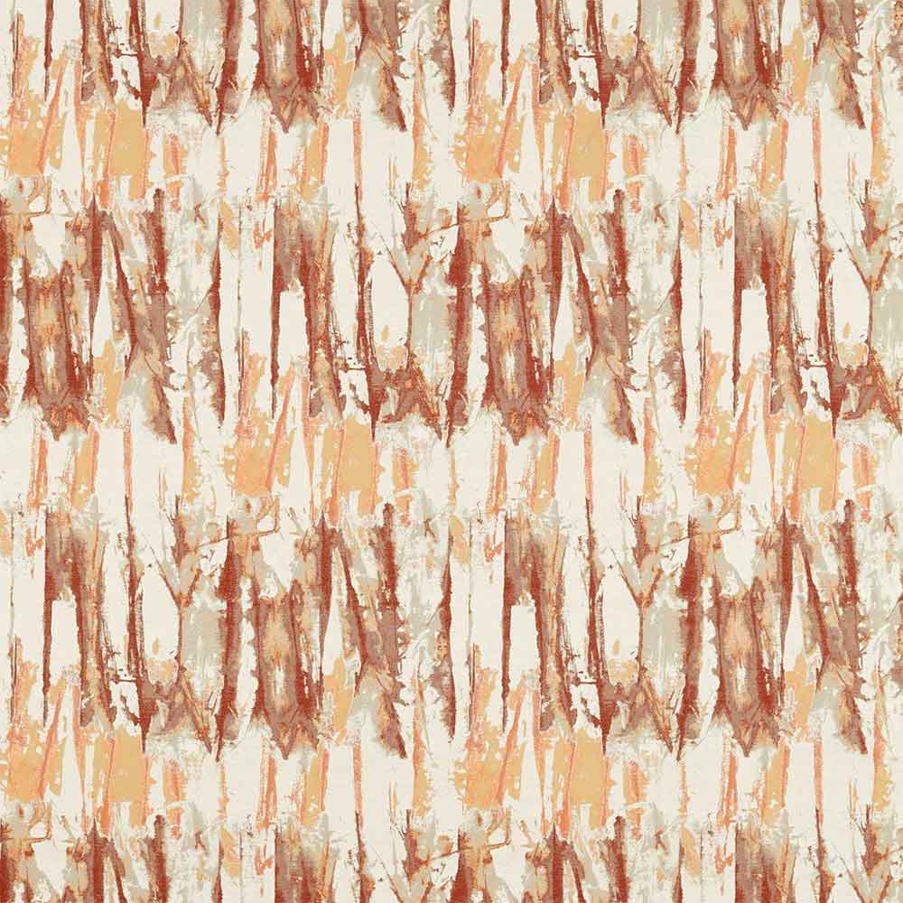 Eco Takara Baked Terracotta & Rust Fabric