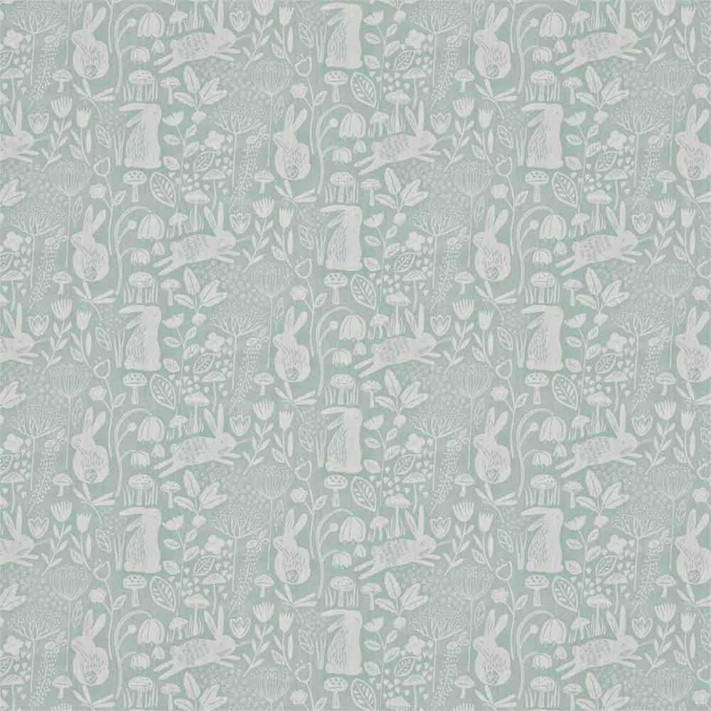 Into The Meadow Duck Egg Fabric