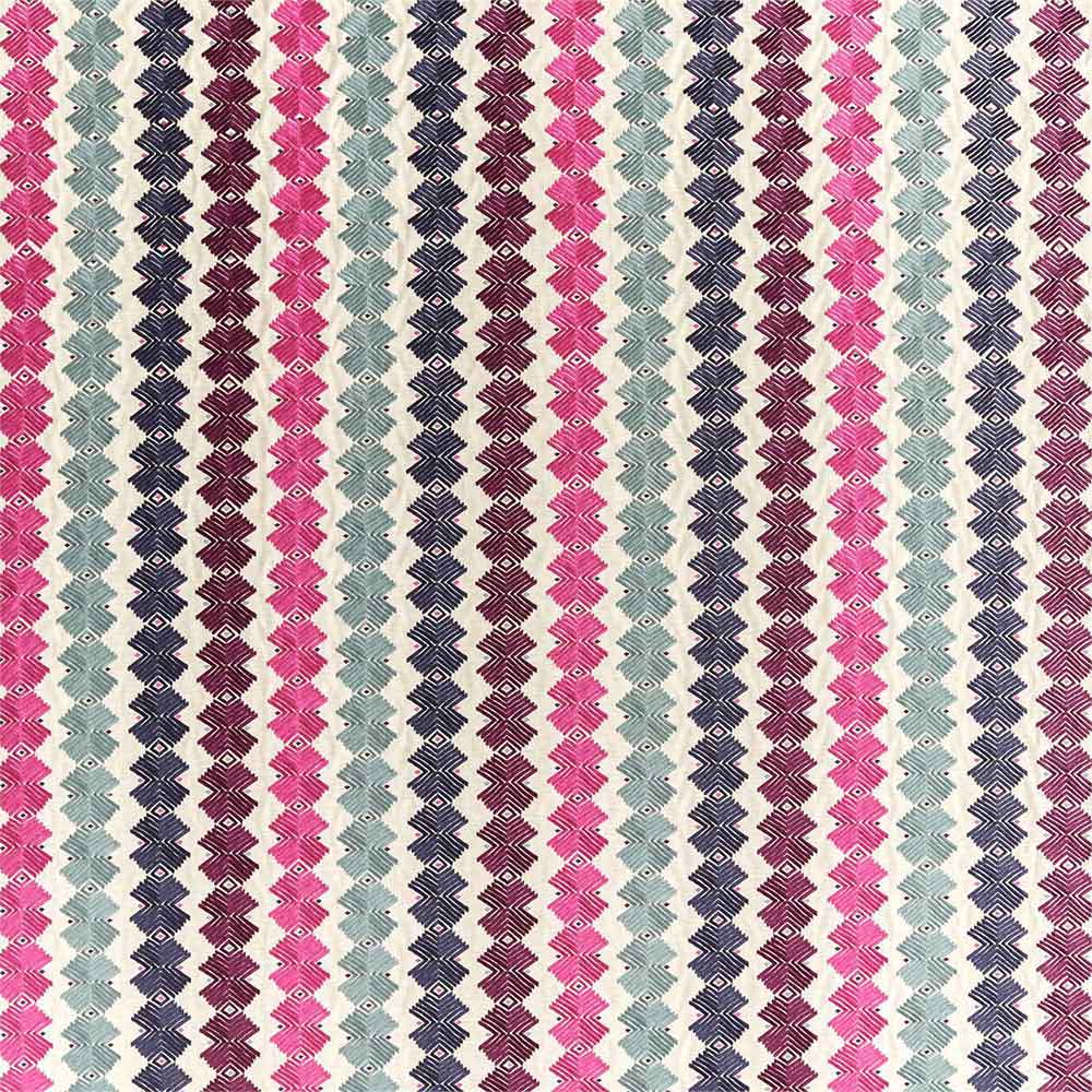 Kalimba Seaglass & Cerise & Indigo Fabric