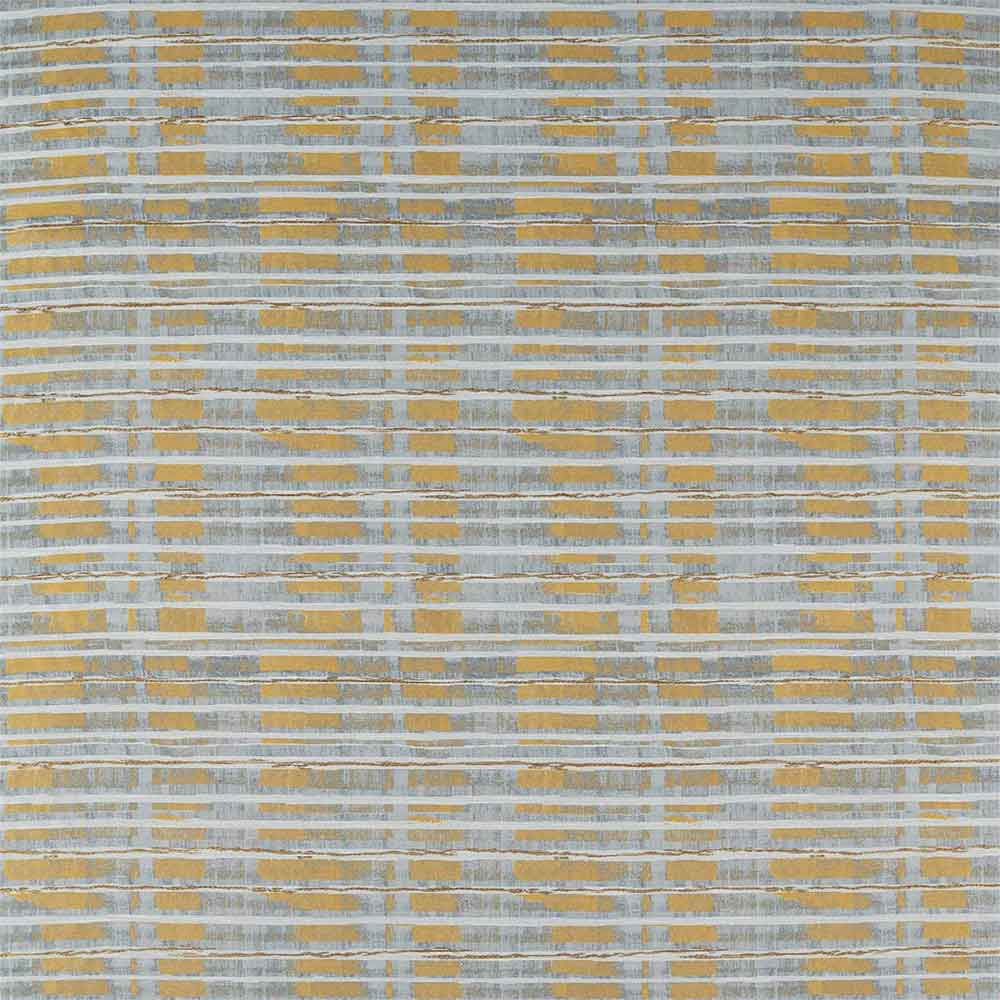 Malwa Gold & Slate Fabric