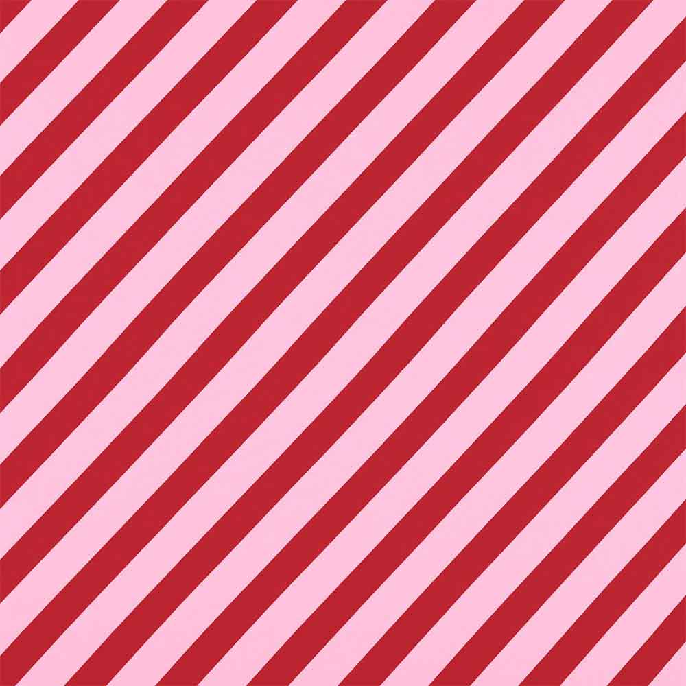 Paper Straw Stripe Ruby & Rose Fabric