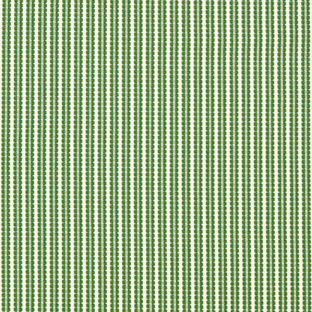 Pepita Stripe Kelly & First Light Fabric