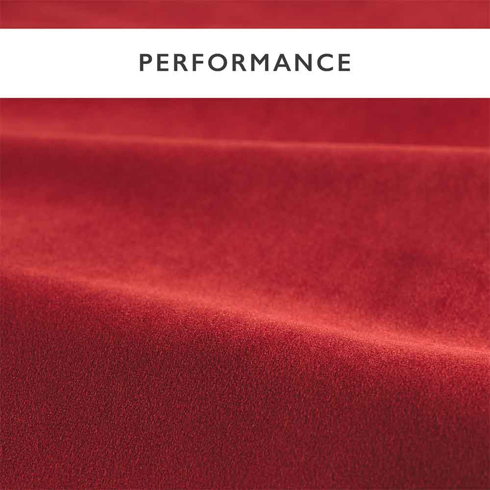 Performance Velvets Carnelian Fabric