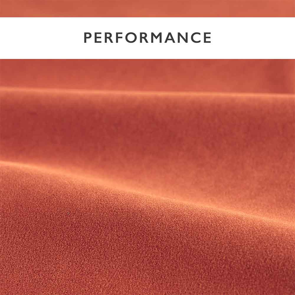 Performance Velvets Rust Fabric