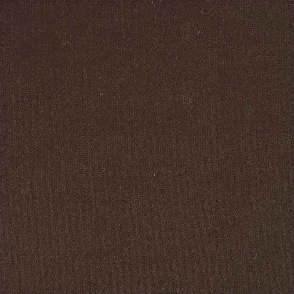 Plush Velvet Black Coffee Fabric