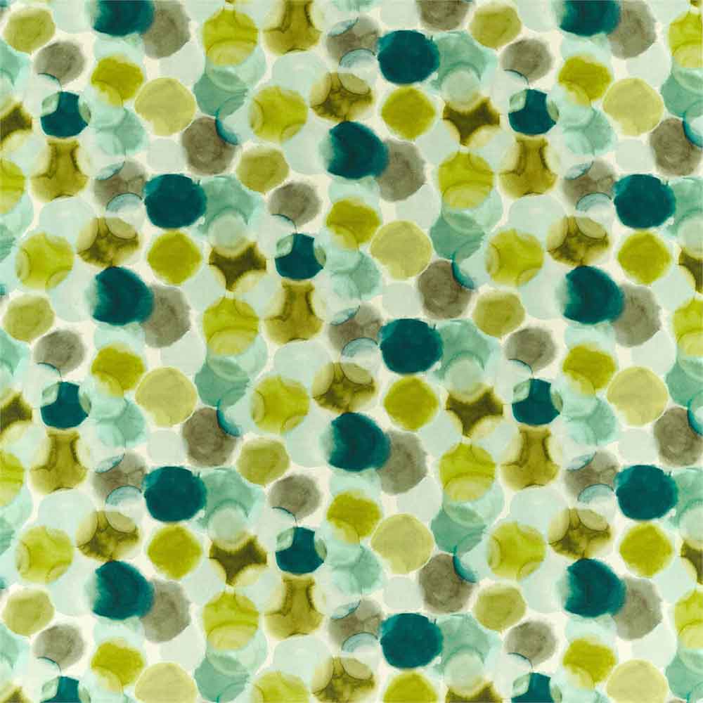 Selenic Chartreuse & Topaz Fabric