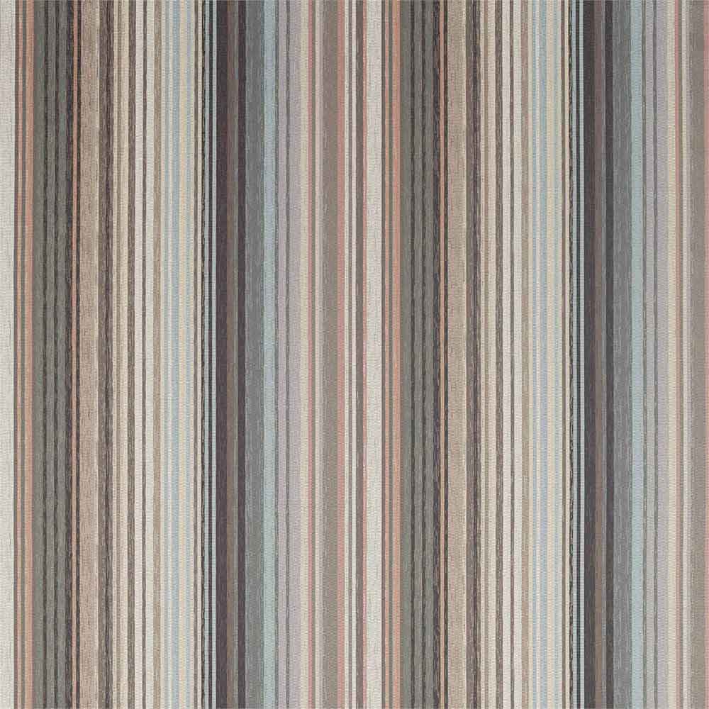 Spectro Stripe Steel & Blush & Sky Fabric