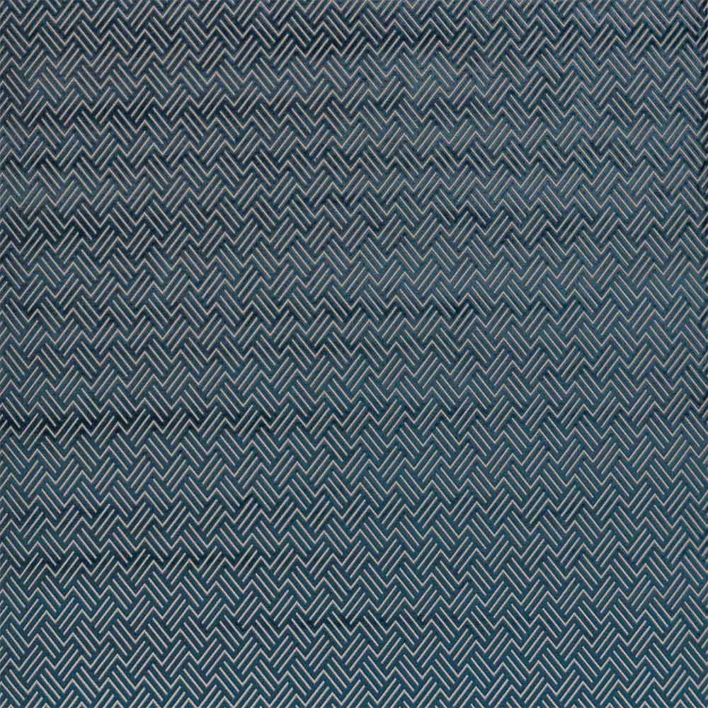 Triadic Coast Blue Fabric