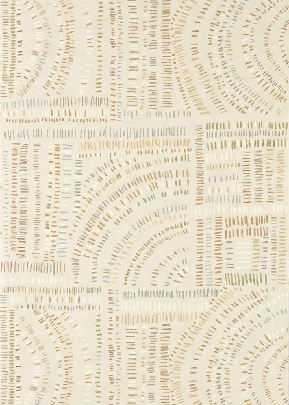 Frescoes Pumice, Jasper & Amber Wallpaper