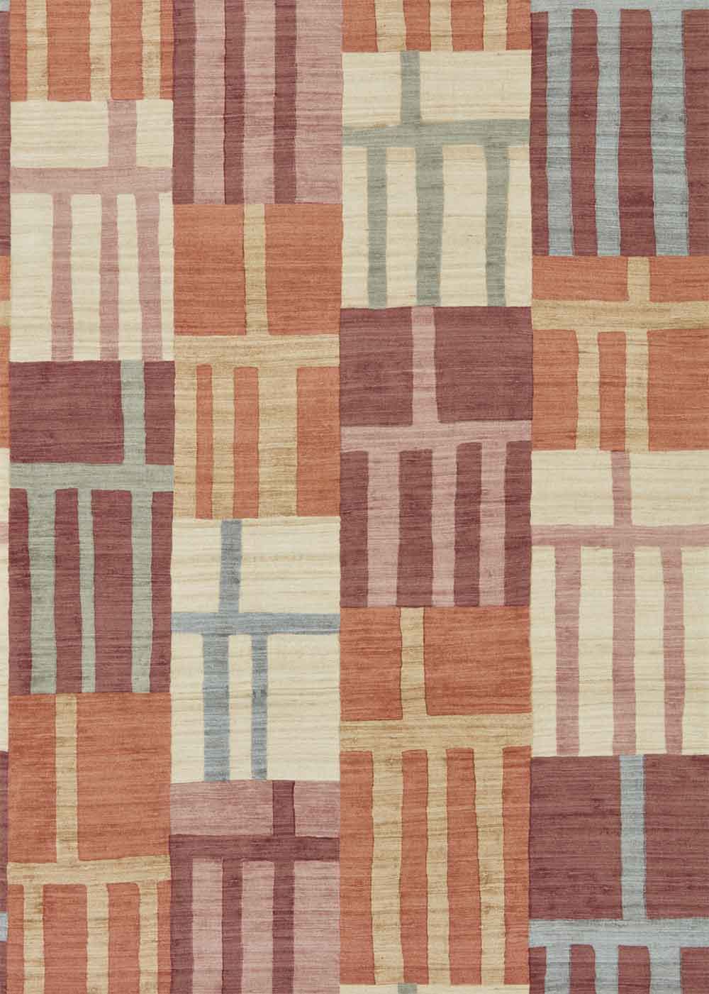 Monolith Cinnabar & Amber Wallpaper