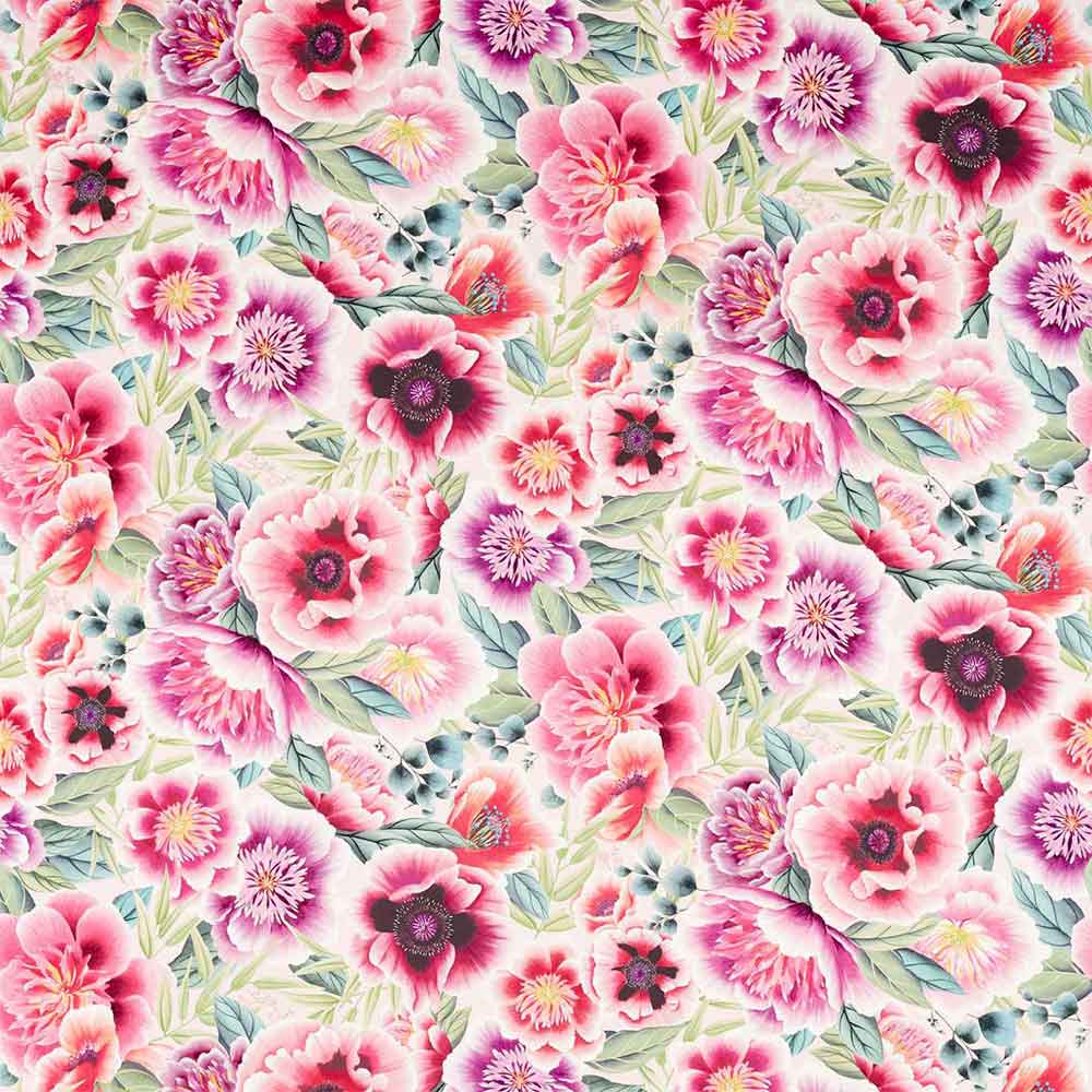 Marsha Powder & Peony & Magenta Fabric