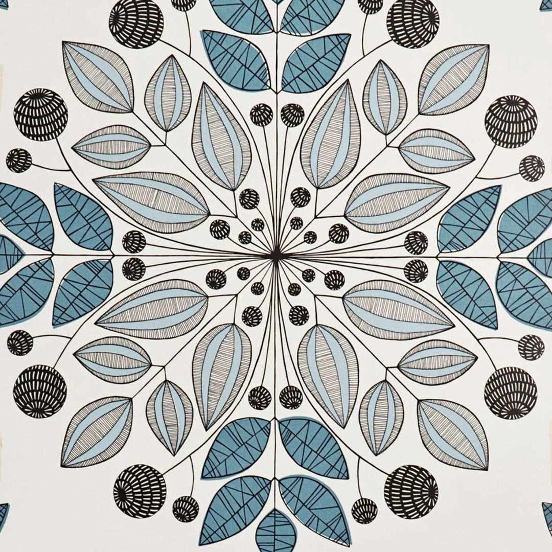 MissPrint Kaleidoscope Wallpaper | Blues | MISP1091