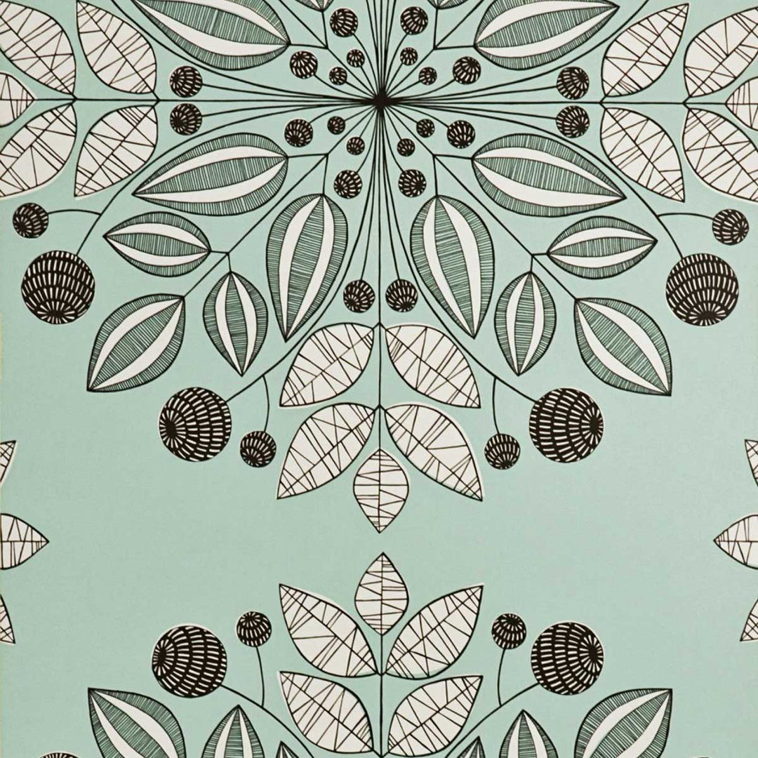 MissPrint Kaleidoscope Wallpaper | Peppermint | MISP1094