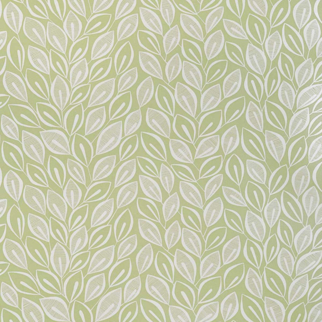 MissPrint Leaves Wallpaper | Absinthe With White | MISP1031